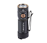 Image of Fenix E18R V2, Flashlight, White LED, 1,200 Lumens, 2.64 Long, Anodized Finish, Black, Includes Rechargeable 16340 and USB Type-C Charging Cable