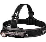 Image of Fenix HM61RV3, Headlamp, White LED, 1,800 Lumens, Matte Finish, Black, Includes Headband and Rechargeable ARB-L18-4000 Battery