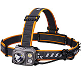 Image of Fenix HP25R V2, Headlamp, White/Red LED, 1,600 Lumens, Matte Finish, Black, Includes Headband and Rechargeable ARB-L21-5000 Battery