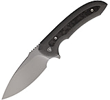 Image of Ferrum Forge Knife Works Ferrum Forge Works Allurus Framelock CF 3.50 in Carbon Steel Folding Knife