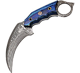 Image of FH Knives Damascus 4in Karambit Knife