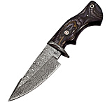 Image of FH Knives Damascus 5.00 in Damascus Steel Fixed Blade Knife