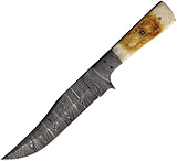 Image of FH Knives Damascus 5.75in Fixed Blade Knife