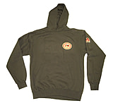 Image of Final Approach Olive Hooded Sweatshirt