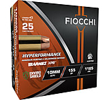 Image of Fiocchi Hyperformance Hunt 10mm Auto 155 Grain XPB Jacketed Hollow Point Brass Pistol Ammunition