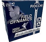 Fiocchi Hi Velocity Lead 12 Guage 1 3/4oz 3in 6 Shot Shotgun Ammunition