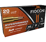 Image of Fiocchi Hyperformance Defense .243 Winchester 90 Grain SCIROCCO Brass Cased Rifle Ammunition