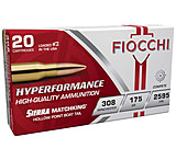 Fiocchi Hyperformance Hunt .308 Winchester 175 Grain HPBT MK Brass Rifle Ammunition