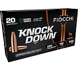 Fiocchi Knock Down .270 Winchester 130 Grain HP Brass Rifle Ammunition