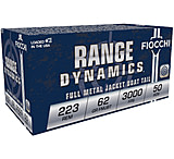 Fiocchi Range Dynamics .223 Remington 62 Grain FMJBT Centerfire Rifle Ammunition