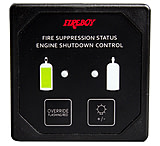 Image of Fireboy-Xintex Deluxe Helm Display w/Membrane Switch, Remote Horn &amp; LEDs f/Engine Shutdown System