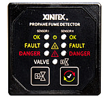 Image of Fireboy-Xintex Propane Fume Detector &amp; Alarm w/2 Plastic Sensors &amp; Solenoid Valve