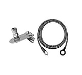 Image of FIRESTIK Jeep Wrangler Hood Mount Stainless Steel w/18ft Fire-Ring Coax