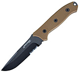 Image of First Edge Elite Field Fixed Blade Knife Serrated Edge