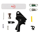 Image of Apex Tactical 10027BLK Flat Faced Forward Trigger Black Compatible W/ M&amp;P 2.0 Po