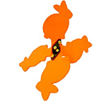Image of Flippin Critter Rabbit Target Handgun Orange A400 Steel<