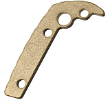 Image of Flytanium AD 20.5 Backspacer Brass Fixed Blade Knife