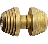 Image of Flytanium AD 20.5 Thumb Stud Brass Fixed Blade Knife