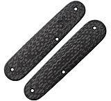 Image of Flytanium Cadet Scales CF Contoured Carbon Steel Fixed Blade Knife