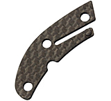 Image of Flytanium Delica Backspacer CF Carbon Steel Fixed Blade Knife