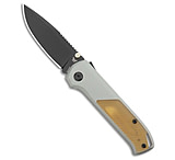Image of Flytanium Arcade Shark-Lock Knife Gray Aluminum W/Ultem 3.2 Black 5E06F1A6