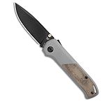 Image of Flytanium Arcade Shark-Lock Knife Gray w/ Green Micarta 3.2 Black DLC D50A5F0C