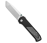 Image of Flytanium Arcade Tanto Shark-Lock Knife Black Al + Black Micarta 3.2 SW S90V DB8A7824