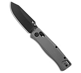 Image of Flytanium BEEF Crossbar Lock Knife Gray Stealth G-10 3.5 Black PVD A6E25640