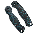Image of Flytanium CF Lotus Scales for Spyderco Paramilitary 2 - Artic Storm Fat Carbon A94A9994