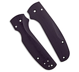Image of Flytanium Custom G-10 Lotus Scales for Spyderco Shaman - Deep Purple 00383208