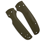 Image of Flytanium Custom G-10 Lotus Scales for Spyderco Shaman - OD Green B275B412
