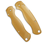 Image of Flytanium Custom Lotus Scales for Spyderco Paramilitary 2 - Ultem A2D4CF4B