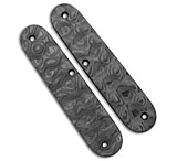 Image of Flytanium Custom Raindrop CF Scales for Victorinox Cadet Swiss Army Knife 84mm C4951471