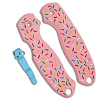 Image of Flytanium Dessert Warrior Spyderco Para 3 Replacement Scales + Blue Clip BC9091FF