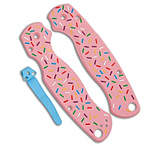 Image of Flytanium Dessert Warrior Spyderco Paramilitary 2 Replacement Scales 65B6D2F2