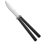 Image of Flytanium + Eldon Talley Talisong Z Balisong Knife Black Aluminum 4.5 SW 1ECA2280