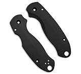 Image of Flytanium Lotus Black G-10 Scales for Spyderco Paramilitary 3 Knife 49FE55B9