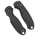 Image of Flytanium Lotus Carbon Fiber Scales for Spyderco Paramilitary 3 Knife 5F5BA443