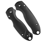 Image of Flytanium Lotus Titanium Scales for Spyderco Para 3 Knife - DLC Coated 3331111C