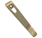Image of Flytanium Pocket Clip for Boker Kalashnikov - Gold Anodized Titanium FF541361