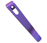 Image of Flytanium Pocket Clip for Boker Kalashnikov - Magenta Anodized Titanium 42E95C59