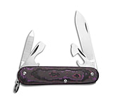 Image of Flytanium Purple Haze Fat Carbon + Victorinox Cadet Knife FEC65376