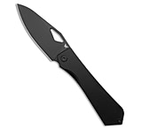 Image of Flytanium Theory Frame Lock Knife Black Titanium 3.5 Black DLC 4792DD92