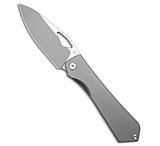 Image of Flytanium Theory Frame Lock Knife Titanium 3.5 Satin F08F1C96