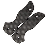 Image of Flytanium Lil Native Handle Scales CF Carbon Steel Fixed Blade Knife