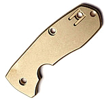 Image of Flytanium Techno 2 Handle Scales Brass Fixed Blade Knife