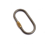 Image of Flytanium Titanium Oval Keyring