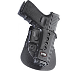 Image of Fobus For Glock 17, 19, 22, 23, 31, 32, 34, 35, Walther PK380 Holster, Black, Left Hand, Roto-Belt GL2E2RBL