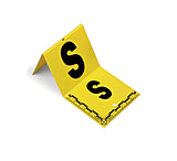 Image of Forensics Source Standard ID Marker Kit 1-100, Yellow