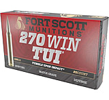 Fort Scott Munitions .270 Winchester 130 Grain Tumble Upon Impact Brass Rifle Ammunition